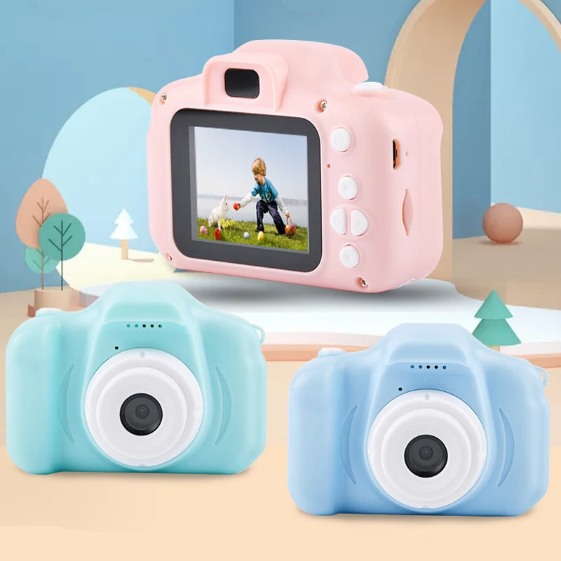 Crianças Câmera Digital Brinquedos para Meninas Meninos 1080p