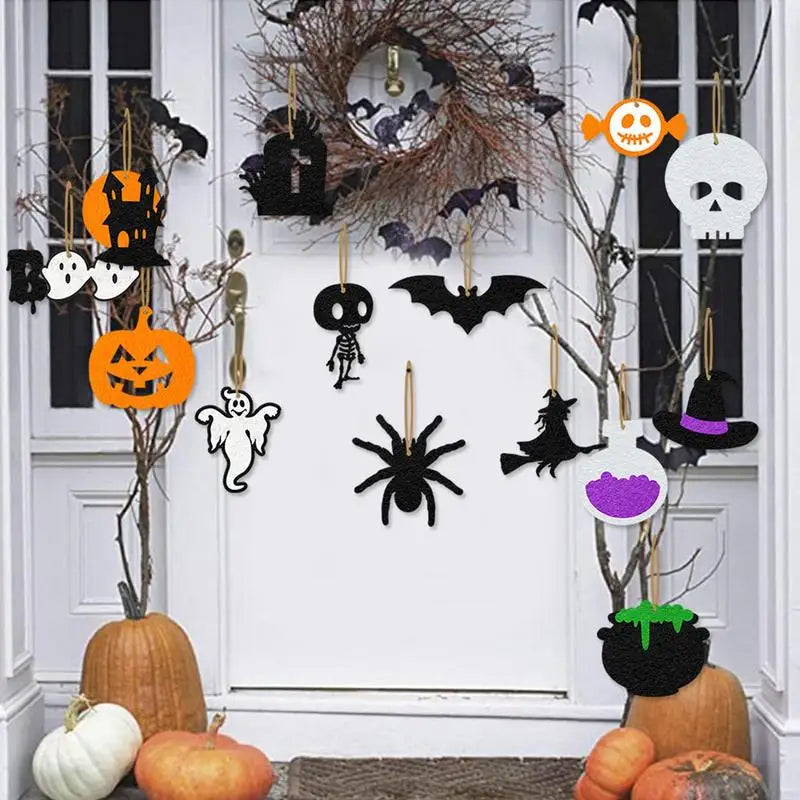 Ornamentos de Halloween (16pçs)