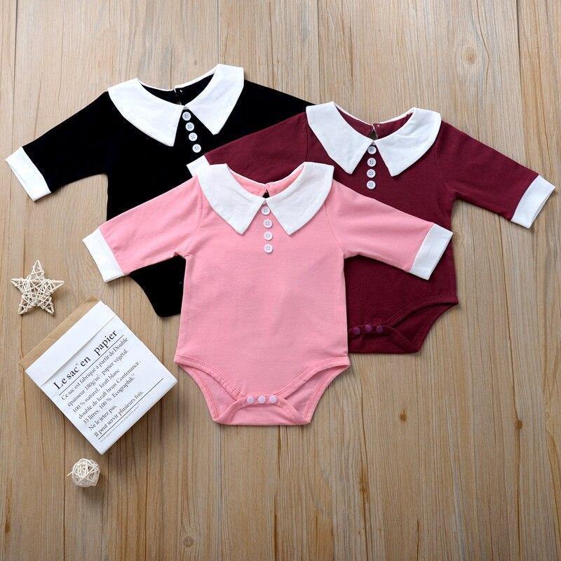 Body Casual Girl 3 opções de  cores - Tamanhos de 3 a 24 meses